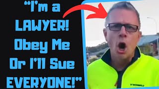 r/IDontWorkHereLady - Smug Karen Lawyer Orders a Customer to SERVE Him! Regrets It.