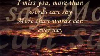 Video thumbnail of "I Miss You * Haddaway * with lyrics"