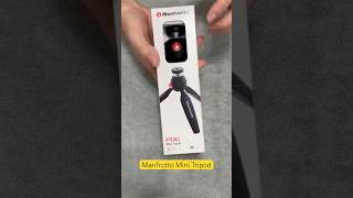 Manfrotto Mini Tripod. #howto #review #manfrotto