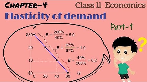 Elasticity of demand part-1 | Class - 11 microeconomics | chapter - 4 | animated |