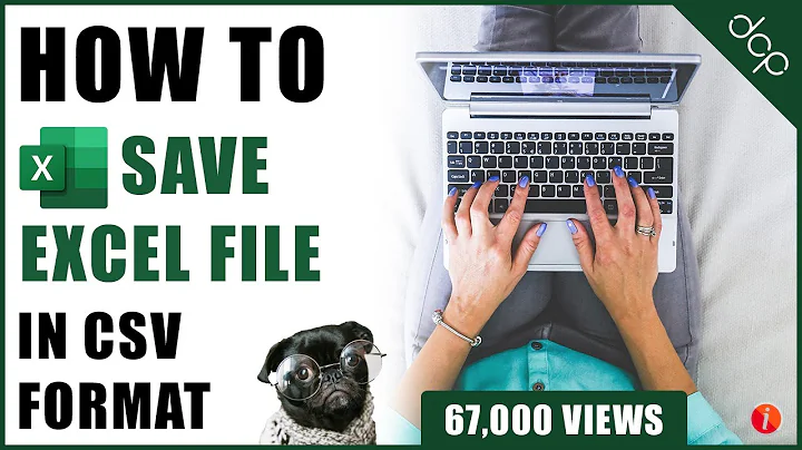 How to save a Microsoft Excel spreadsheet in CSV format