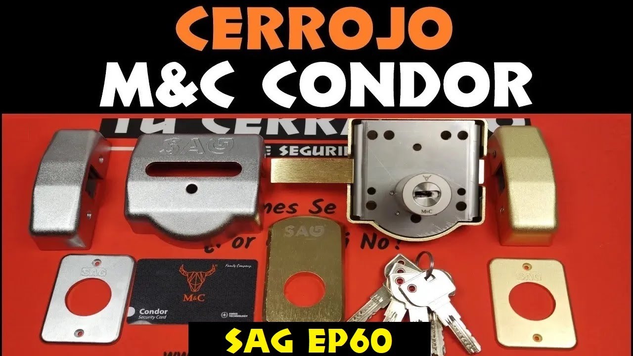 Cerrojo seguridad SAG EP60 - M&C 2024