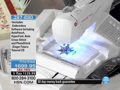 Singer Futura CE-150 Sewing and Embroidery Machine with ...