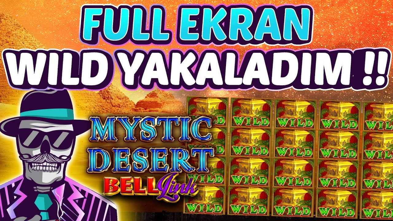 EGT SLOT MYSTIC DESERT BELL LINK 🔥  🔥  FULL EKRAN WILD YAKALADIM !! 