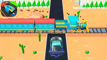Jam Highway - Comeback Home (Android-iOS) All Levels Gameplay NEW WORLD !!