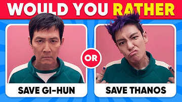 Zou je liever...? SQUID GAME 2 Editie 🦑🔥 De moeilijkste keuzes ooit 🤔