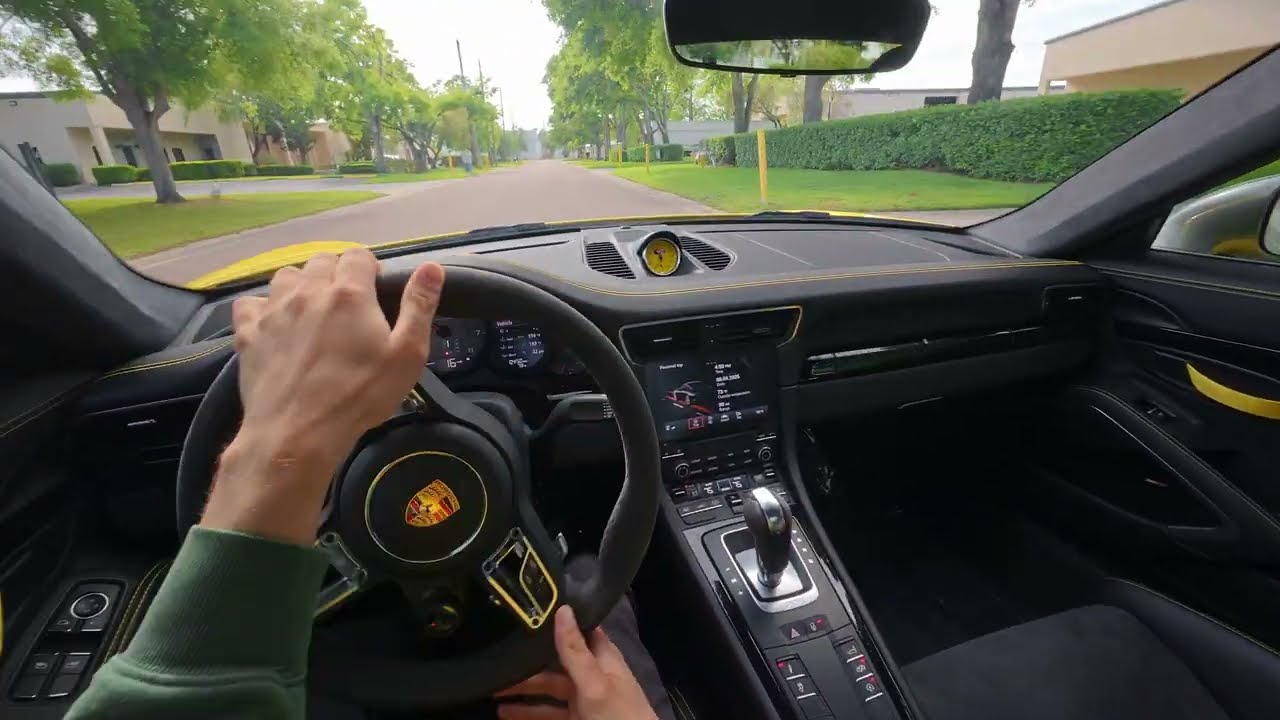 2019 Porsche 911 Carrera T POV Test Drive