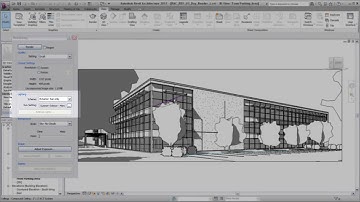 Autodesk Revit Architecture: Rendering a View with Sunlight