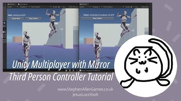 Third Person Character Controller - Unity Multiplayer with Mirror - Tutorial