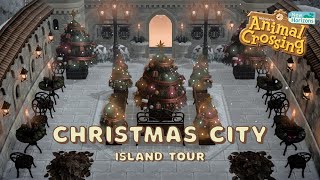 Magical & Snowy Winter Wonderland Island Tour ❄️ // Animal Crossing New Horizons