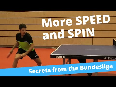 More SPEED and SPIN using proper weight transfer (Secrets from the Bundesliga)