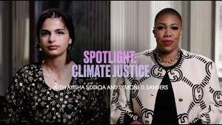 Symone D. Sanders Talks Climate Justice with Ayisha Siddiqa