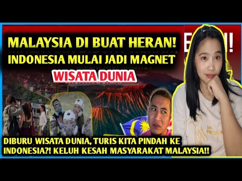 🔴MALAYSIA TERKEJUT‼️ DUNIA MAKIN BERBONDONG-BONDONG KUNJUNGIN INDONESIA!!