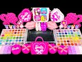 1 hour satisfying slime asmr  barbie slime mixing random with piping bags  satisfying slimes