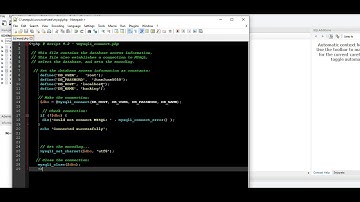 How to connect to MySql Database with MySqli Procedural Code (Example)