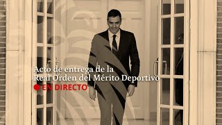 DIRECTO | Pedro Sánchez preside el acto de entrega de la Real Orden del Mérito Deportivo