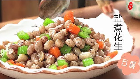 【五香盐水煮花生】小诀窍 好卖相 吃到不能停‘Eng Sub’Salt water brined peanuts【田园时光美食 2019 048】 - 天天要闻