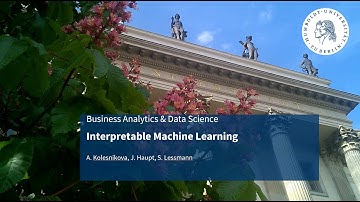 BADS Video Lecture 11 - Interpretable Machine Learning Part I