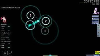 TRIPLE BOOKING - HANASAKU * SAIKYO LEGEND DAYS [Insane]  DT FC