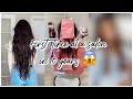 Hang out with me: FIRST TIME GETTING MY HAIR DONE 😱 hair transformation vlog | Janelle Mariss
