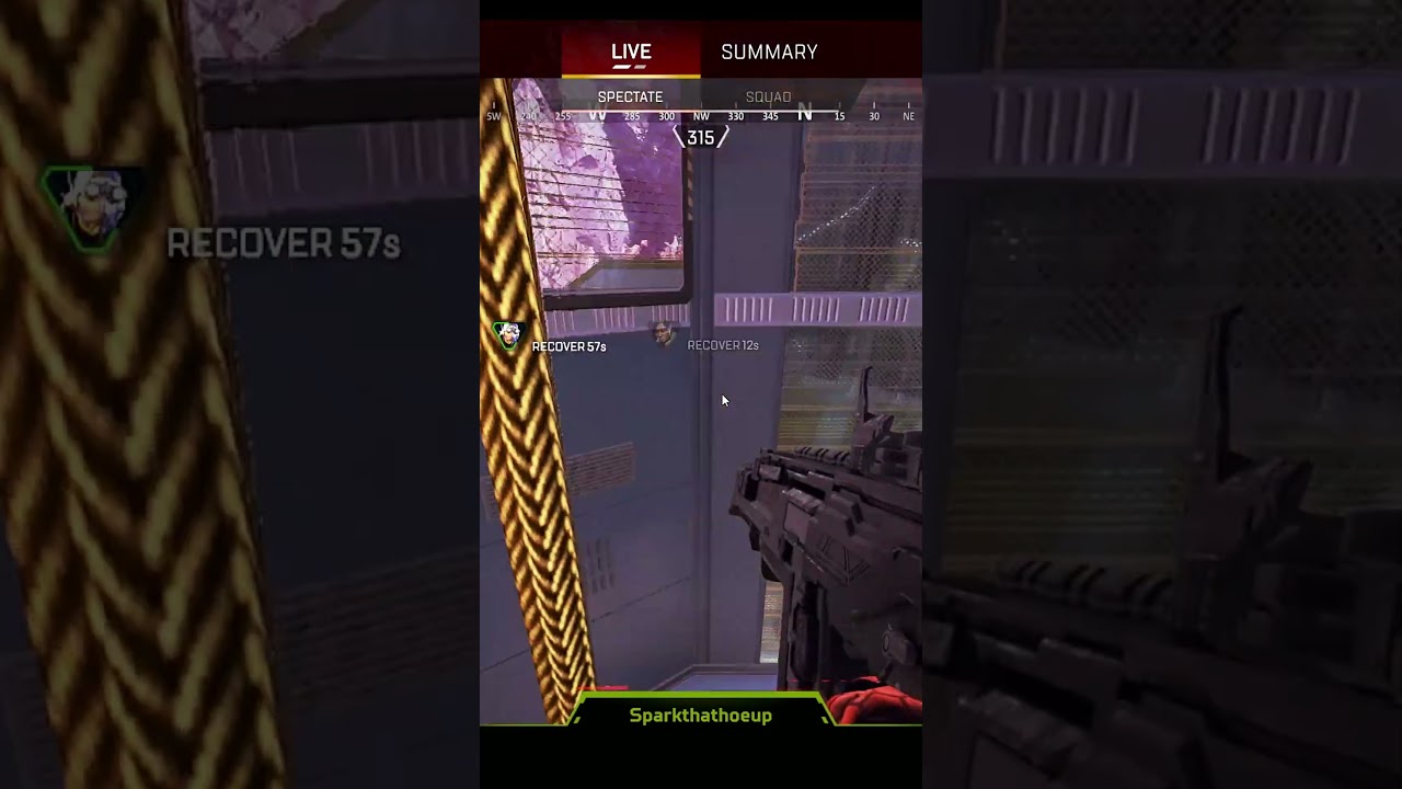 Explain How That Was an Escape 💀 #apexlegends #apex #shorts #share #like #comment #subscribe