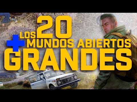 20 SANDBOX más GRANDES ¡TOP Ranking con Tamaños ENORMES de JUEGOS de MUNDO ABIERTO!