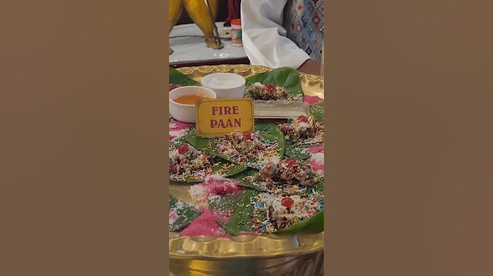 Have you tried the Fire Paan.