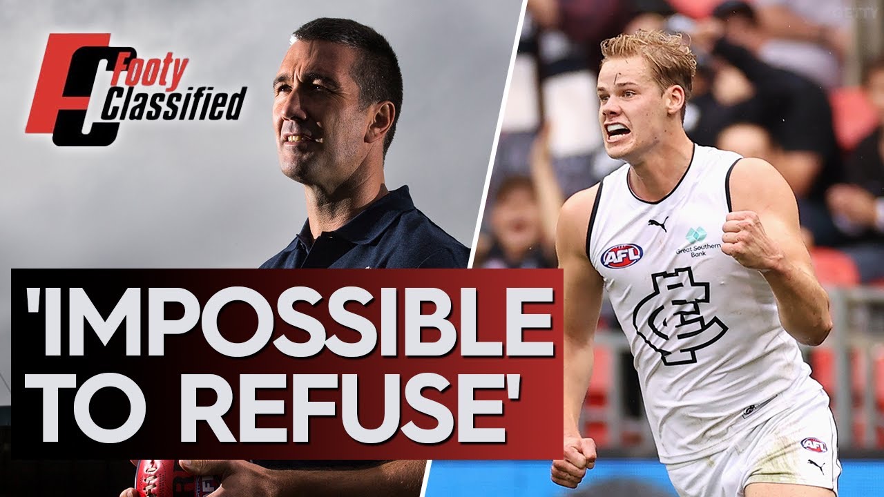Silvagni set to make huge offer to lure rising Blue to the Saints - Footy Classified | Footy on Nine