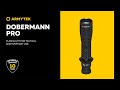 Armytek Dobermann Pro — 2 in 1 tactical flashlight with magnetic charger