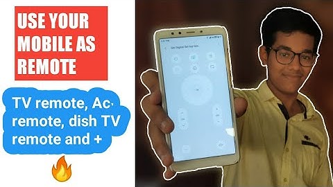 Use Your Smartphone As a Remote!!! | Shafi Technique