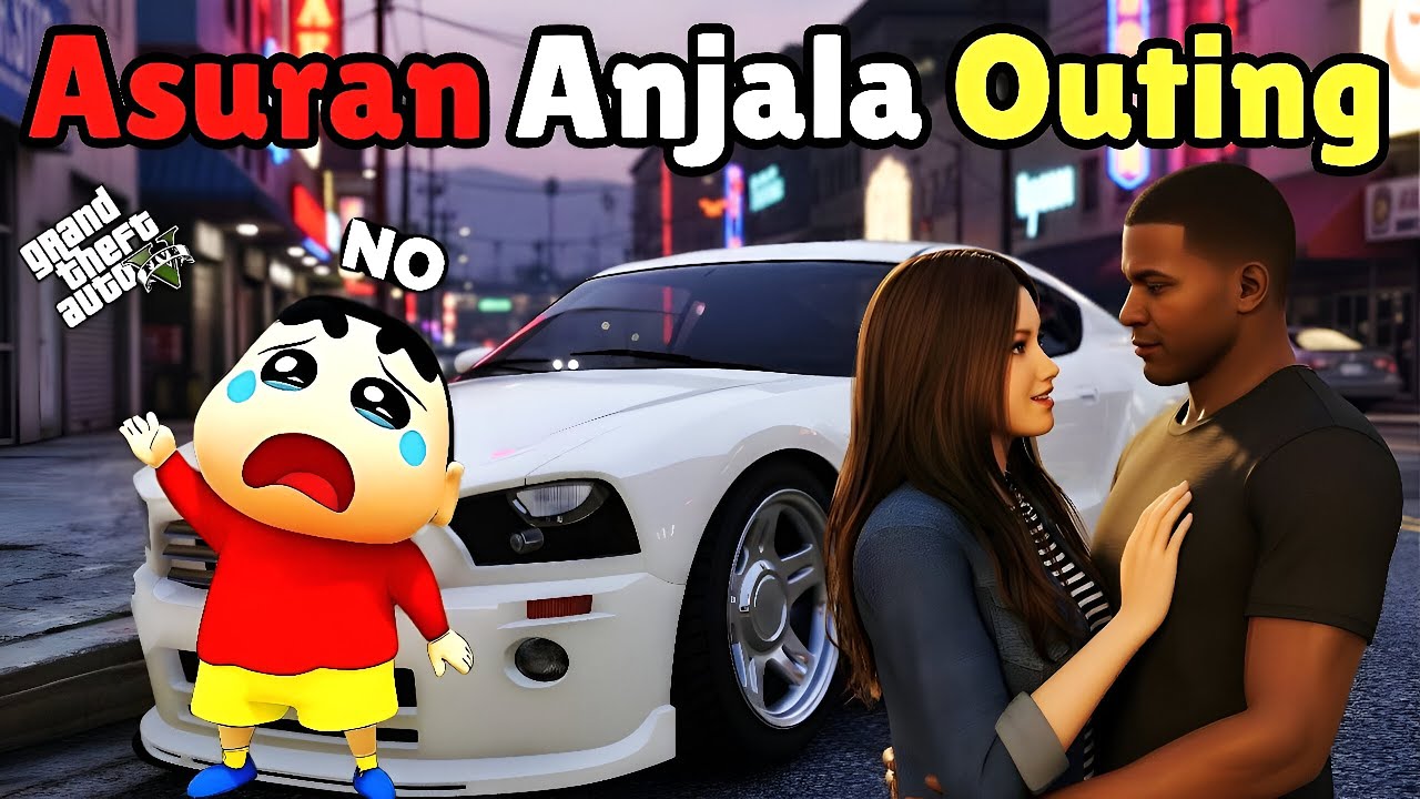 GTA 5: Asuran and Anjala Outing Trouble | Shinchan Missing the Fun | Tamil GTA 5 Story
