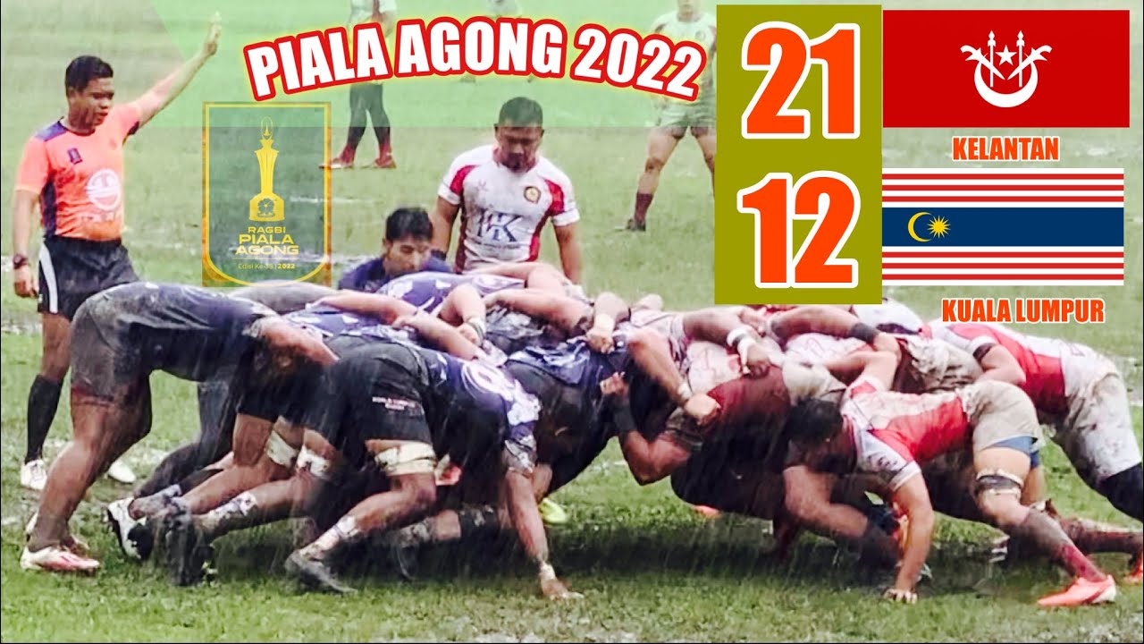 PIALA AGONG 2022 15S RUGBY SURVIVAL GAME KELANTAN BEATS KUALA LUMPUR IN HOT RAINY ENCOUNTER(21-12)