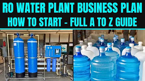 How to Start a RO Water Plant Business