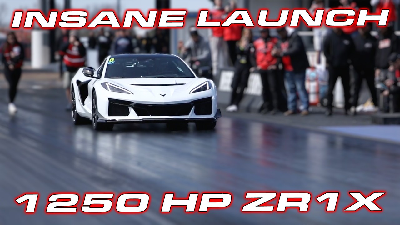 ZR1X 1/4 Mile * AMERICA'S FIRST HYPERCAR * Launching the 1,250 HP