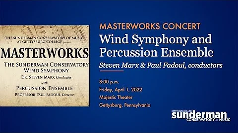 In Concert: Sunderman Conservatory of Music Wind S...