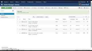 Joomla 3   How to Create new pages and add menu links
