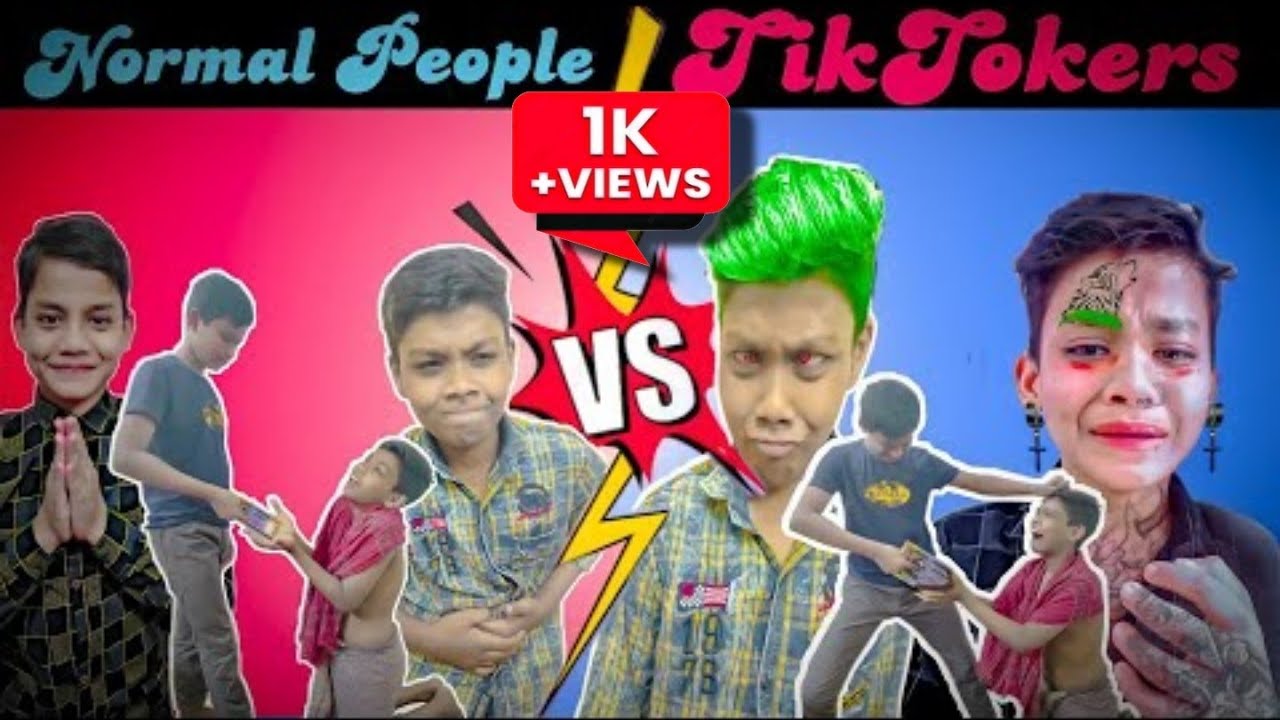 Normal People VS TikTokers (Part --2) স্বাভাবিক ব্যক্তী VS টিকটকার ( Part--2) | We are RD's | #funny