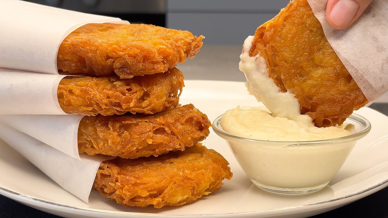 Я бы мог есть эту картошку каждый день! Легкие и хрустящие рецепты! Просто натрите картошку на терке