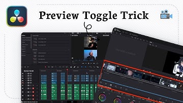 How to enable or disable timeline preview in DaVinci Resolve