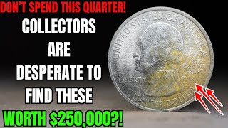 Collectors Are Hunting Everywhere For These Rare State Quarter Coins Worth Huge Amounts Of Cash!