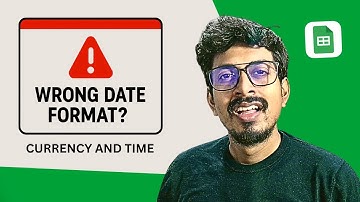 Google Sheets Date Format FIX: MM/DD/YYYY vs DD/MM/YYYY Explained  (Locale Settings, Time, Currency)