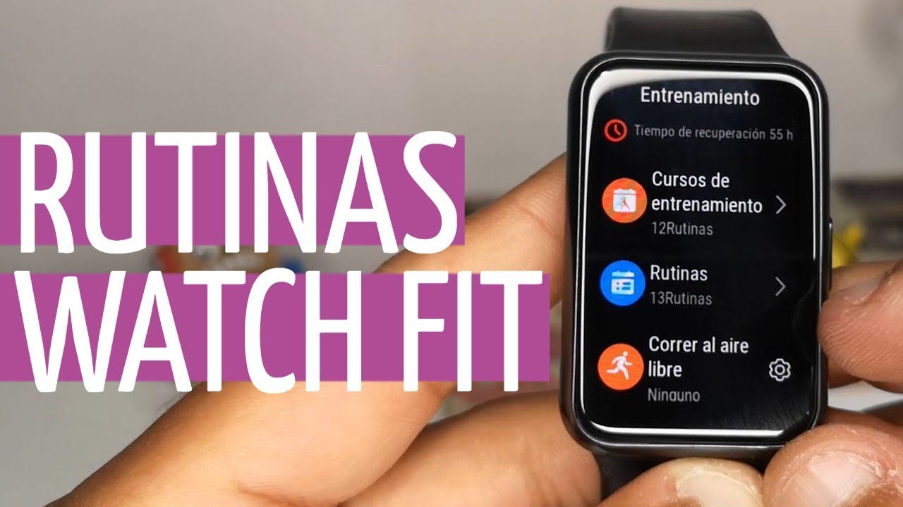 Mejora la condición física con el nuevo HUAWEI WATCH FIT