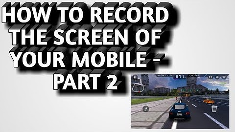 How to record the screen of your Android device || MOBIZEN screen recorder