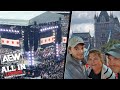 Aew all in  wembley stadium 2023  my life daily vlog crazy london holiday