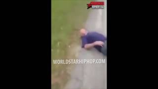 Dude Knocks Out His Step Dad After He Put Hands On His Mother! (Rewind Clip)