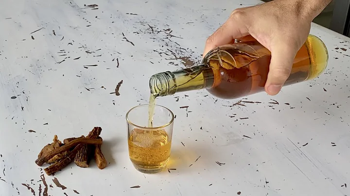 GENZIANA Italian Amaro - homemade liquor with Original Italian recipe