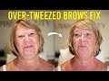 What You Should Do With Over-plucked Brows!
