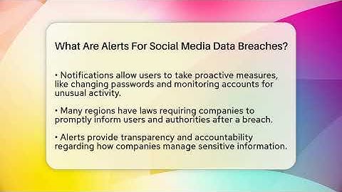 What Are Alerts For Social Media Data Breaches? - Everyday-Networking