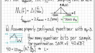 Time Division Multiplexing - (Fall 2013, EE504, Exam 1 Problem 2)
