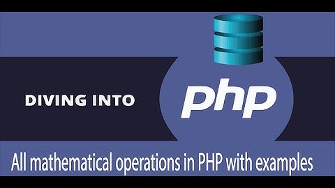 The mathematical operations in PHP with examples In Urdu / Hindi - Learncodeweb